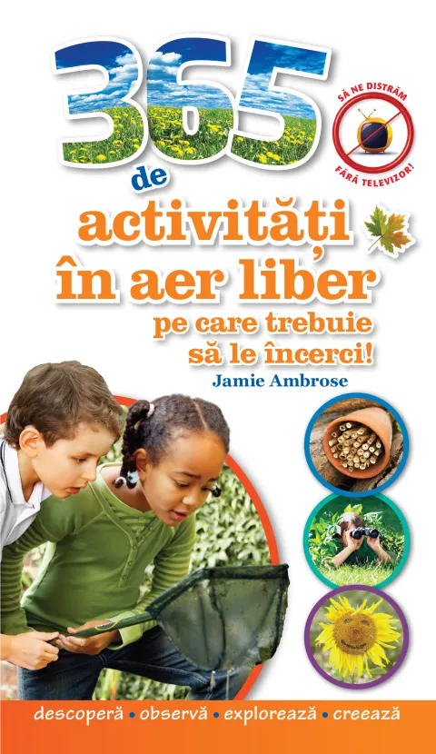 Coperta cărții 365 de activități în aer liber pe care trebuie să le încerci