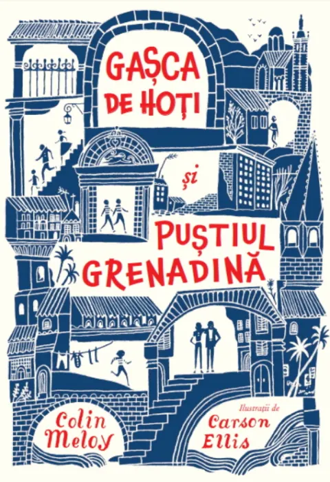 Coperta cărții Gașca de hoți și puștiul Grenadină