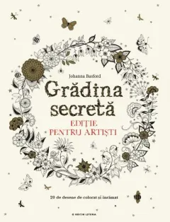 Coperta cărții Grădina secretă. Ediție pentru artiști