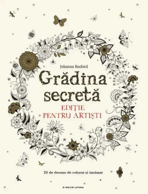 Coperta cărții Grădina secretă. Ediție pentru artiști