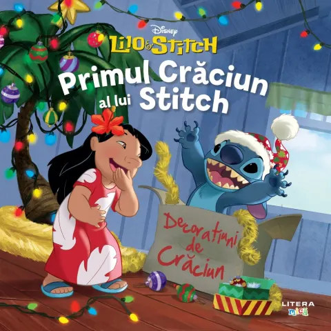 Coperta cărții Disney. Lilo si Stitch. Primul Craciun al lui Stitch