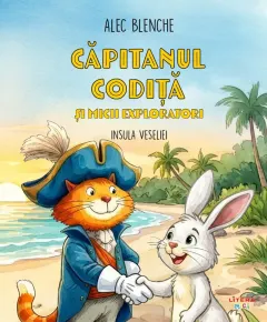 Coperta cărții Capitanul Codita si micii exploratori. Insula veseliei (cu autograf si transport gratuit)
