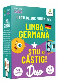 Coperta cărții DuoCard - Limba germana • Stiu si castig!