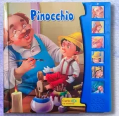 Coperta cărții Pinocchio. Carte cu sunete
