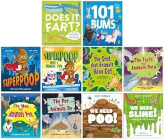 Coperta cărții Superpoop Picture 10 Books Collection Set