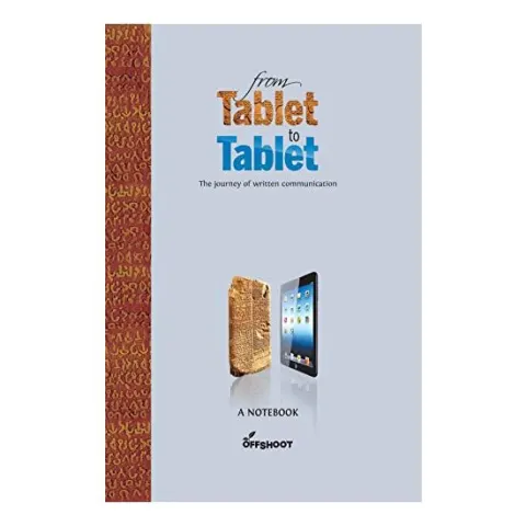 Coperta cărții From Tablet to Tablet