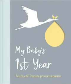 Coperta cărții My baby's 1st year.