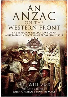 Coperta cărții Anzac on the Western Front