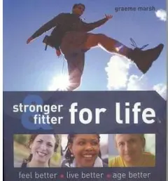 Coperta cărții Stronger and Fitter for Life