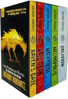 Coperta cărții The Power Of Five Anthony Horowitz 5 Books Collection Se