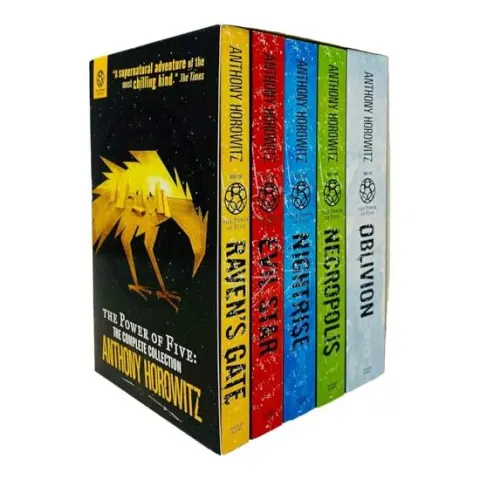 Coperta cărții The Power Of Five Anthony Horowitz 5 Books Collection Se