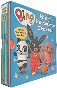 Coperta cărții Bing Bunny 10 Books Favourite Stories Box Set