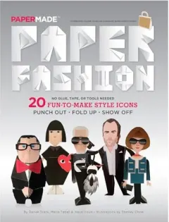Coperta cărții Paper Fashion