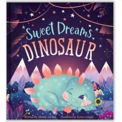 Coperta cărții Picture Book Padded Portrait: Sweet Dreams Dinosau(...)