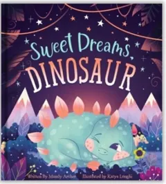 Coperta cărții Picture Book Padded Portrait: Sweet Dreams Dinosau(...)