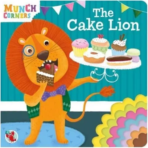 Coperta cărții Munch Corners: The Cake Lion