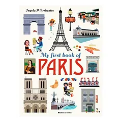 Coperta cărții My First Book of Paris, Ingela P. Arrhenius