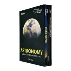 Coperta cărții Beginner's Guides of Astronomy 4 Books Collection Box Set (Stargazing, Moongazing, Northern Lights & Observing our Solar System)