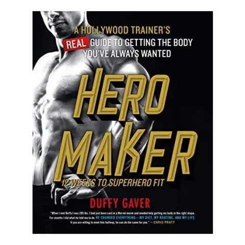 Coperta cărții Hero Maker : 12 Weeks to Superhero Fit