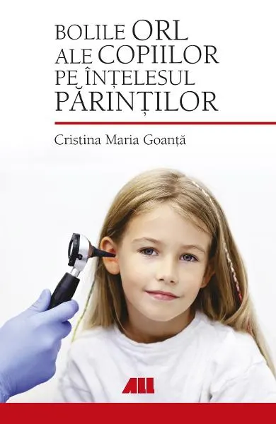 Coperta cărții Bolile ORL ale copiilor pe înțelesul părinților