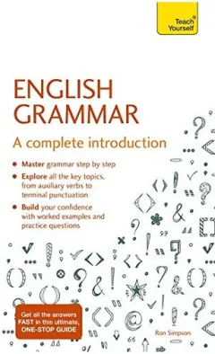 Coperta cărții English Grammar, Ron Simpson