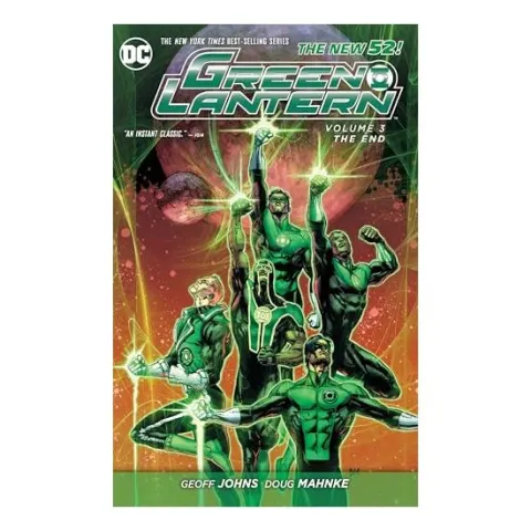 Coperta cărții Green Lantern, Vol. 3, Geoff Johns
