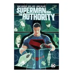 Coperta cărții Superman and the Authority, Grant Morrison, Mikel Janin