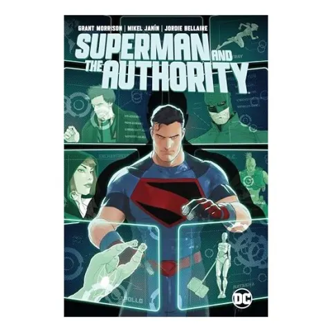 Coperta cărții Superman and the Authority, Grant Morrison, Mikel Janin
