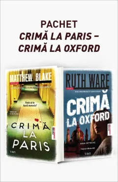 Coperta cărții Pachet Crimă la Paris – Crimă la Oxford. Crimă la Paris/Crimă la Oxford - Matthew Blake