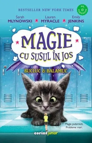 Coperta cărții Magie cu susul în jos. Bucluc & balamuc