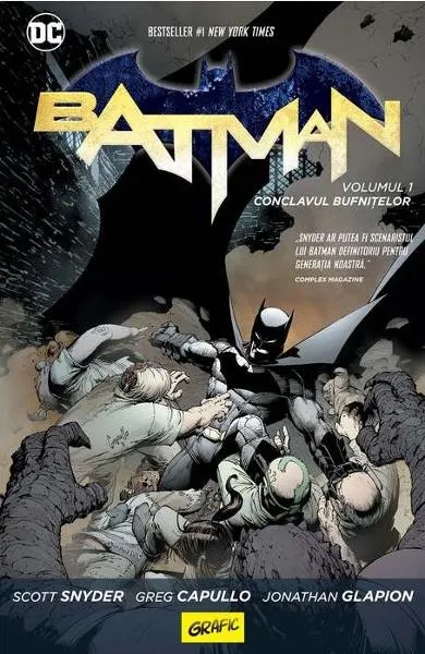 Coperta cărții Batman #1. Conclavul bufnitelor