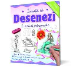 Coperta cărții Învață să desenezi - lucruri minunate
