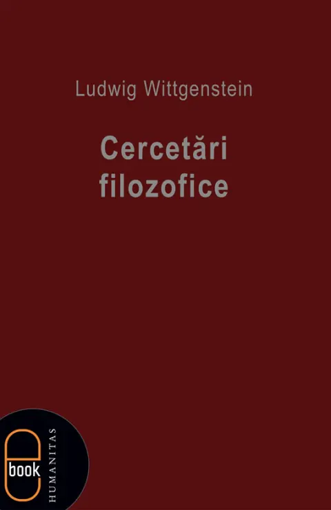 Coperta cărții Cercetari filozofice (epub)