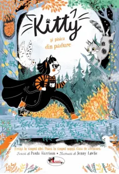 Coperta cărții Kitty și pisica din pădure