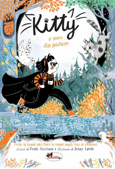 Coperta cărții Kitty și pisica din pădure