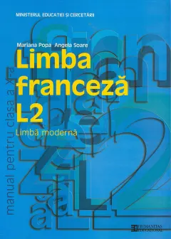 Coperta cărții Limba franceză L2. Manual pentru clasa a X-a