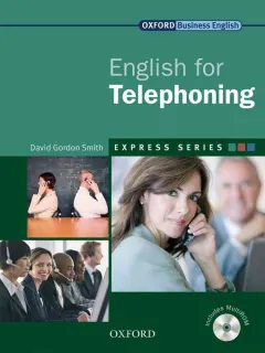 Coperta cărții English for Telephoning- REDUCERE 50%