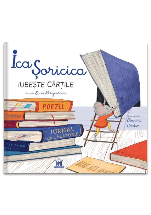 Coperta cărții Ica Soricica iubeste cartile