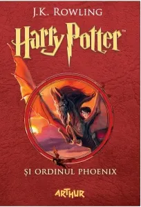 Coperta cărții Harry Potter si Ordinul Phoenix (volumul 5 din seria Harry Potter)