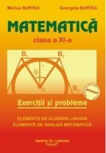 Coperta cărții Matematica - Clasa a XI-a M1 : Exercitii si probleme. Elemente de algebra liniara. Elemente de analiza matematica
