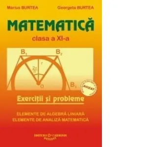 Coperta cărții Matematica - Clasa a XI-a M1 : Exercitii si probleme. Elemente de algebra liniara. Elemente de analiza matematica
