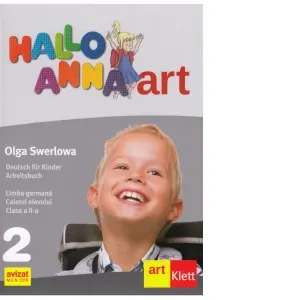 Coperta cărții Hallo Anna. Limba Germana. Caietul elevului. Clasa a II-a