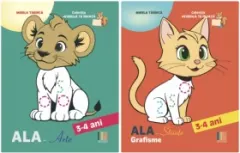 Coperta cărții Set 2 carti Grafisme 3-4 ani: 1. ALA-Arte; 2. ALA-Stiinte (editie 2025)