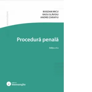 Coperta cărții Procedura penala. Editia a 4-a