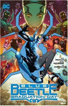 Coperta cărții Blue Beetle: graduation day