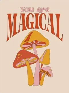 Coperta cărții You are magical: empowering quotes and affirmations to lift your vibe