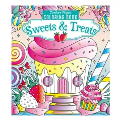 Coperta cărții Sweets & Treats Creative Pages Coloring Book
