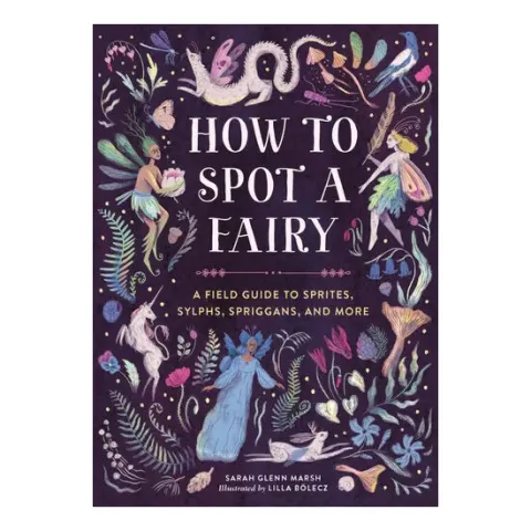 Coperta cărții How to spot a fairy: a field guide to sprites, sylphs, spriggans, and more