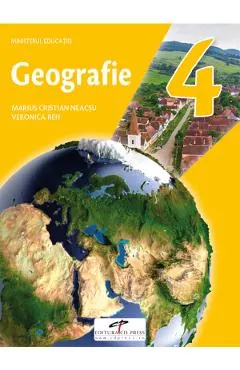 Coperta cărții Geografie - Clasa 4 - Manual - Marius-Cristian Neacsu, Viorica Reh