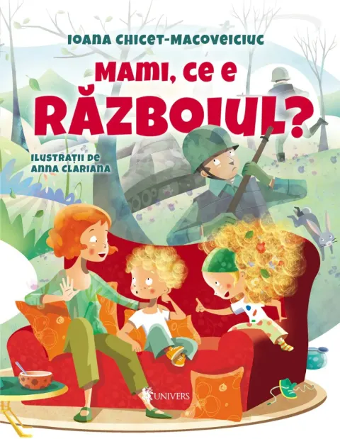 Coperta cărții Mami, ce e războiul?